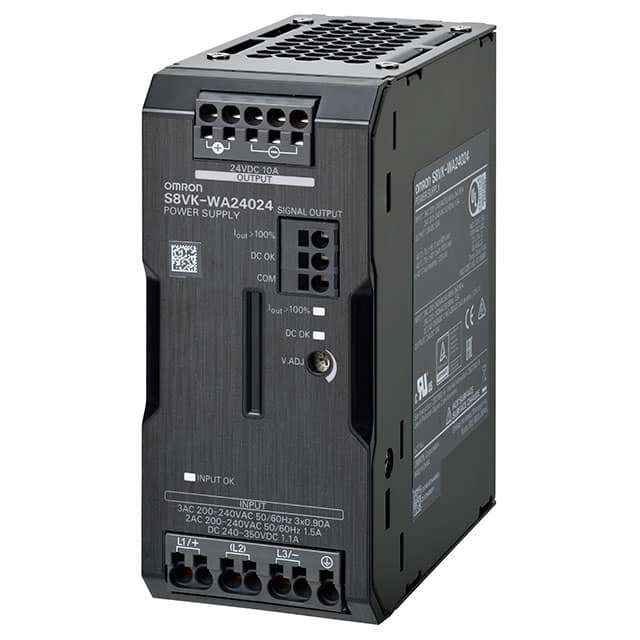 S8VK-WA24024 AC/DC DIN RAIL SUPPLY 24V 240W