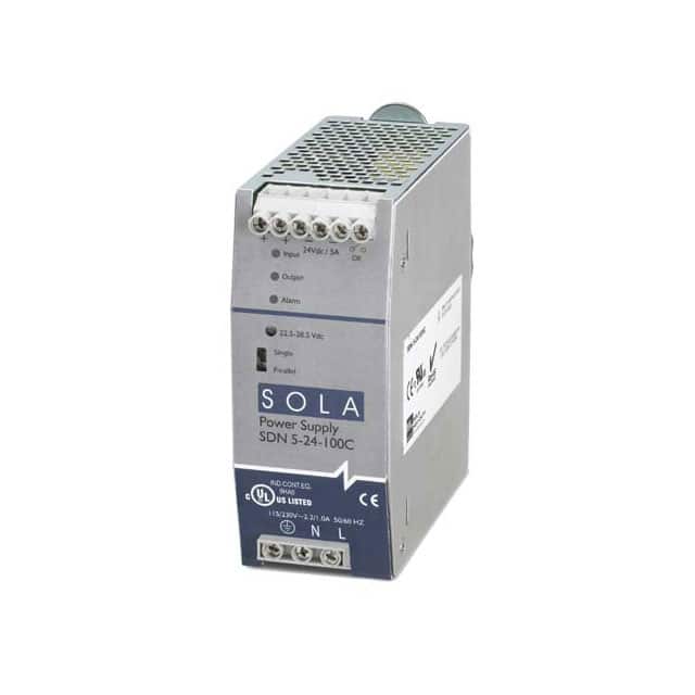 SDN5-24-100C AC/DC DIN RAIL SUPPLY 24V 120W