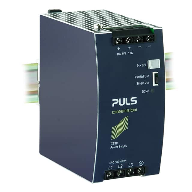 CT10.241 AC/DC DIN RAIL SUPPLY 24V 240W