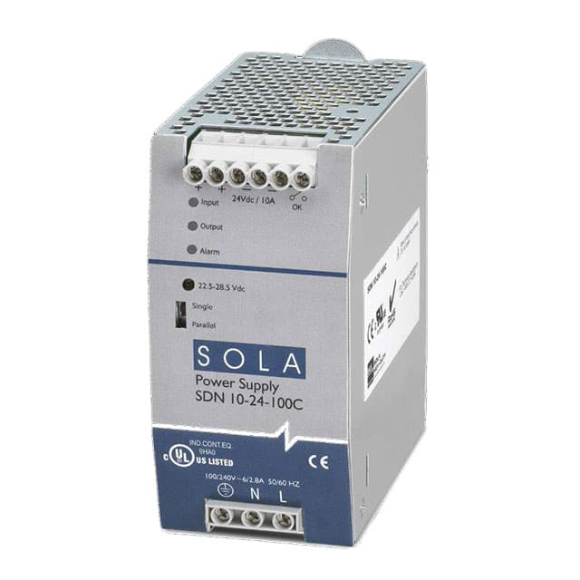 SDN10-24-100C AC/DC DIN RAIL SUPPLY 24V 240W