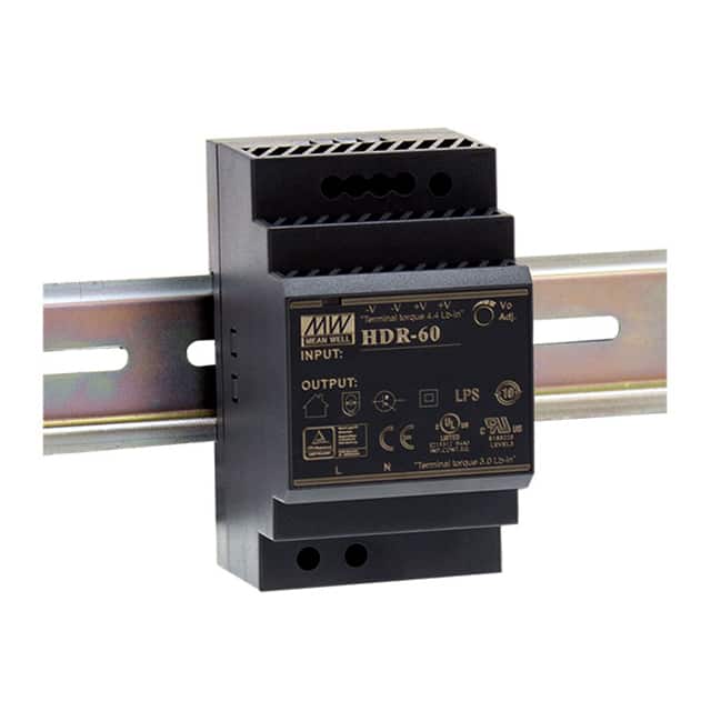 HDR-60-12 AC/DC DIN RAIL SUPPLY 12V 54W