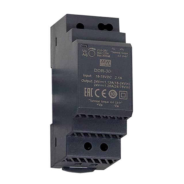 DDR-30G-12 DC/DC DIN RAIL SUPPLY 12V 30W