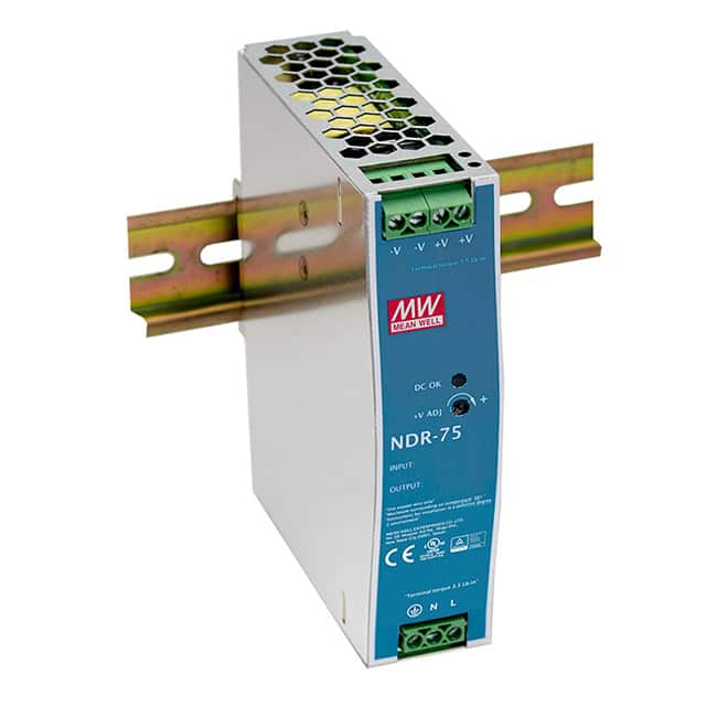 NDR-75-24 AC/DC DIN RAIL SUPPLY 24V 77W