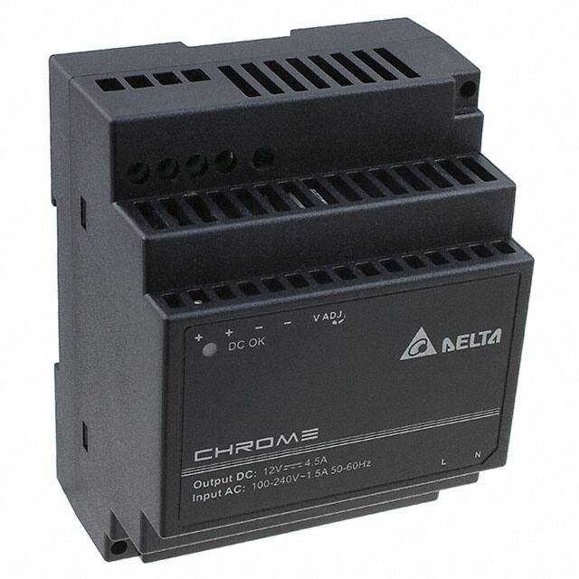 DRC-12V60W1AZ AC/DC DIN RAIL SUPPLY 12V 54W