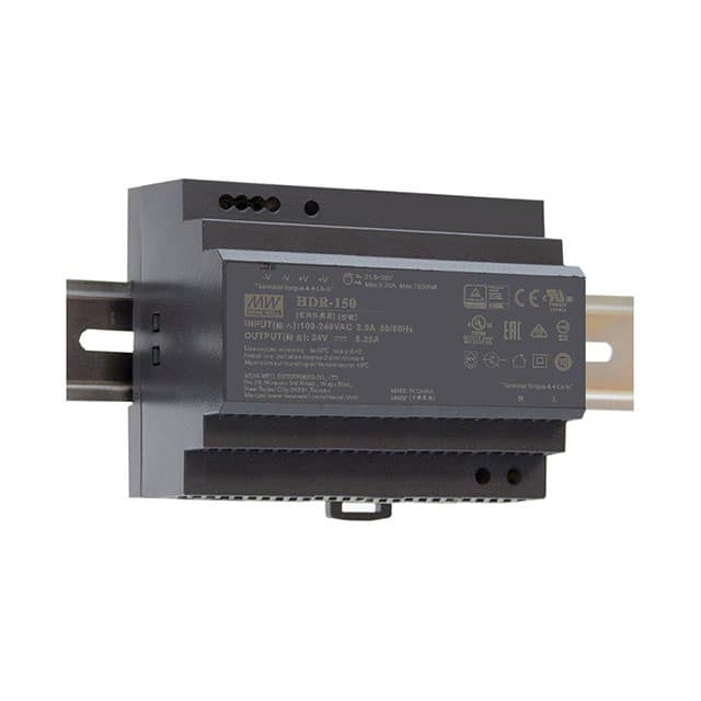 HDR-150-24 AC/DC DIN RAIL SUPPLY 24V 156W