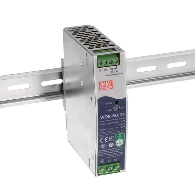 WDR-60-12 AC/DC DIN RAIL SUPPLY 12V 60W