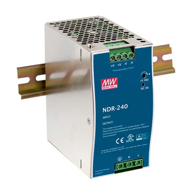 NDR-240-24 AC/DC DIN RAIL SUPPLY 24V 240W