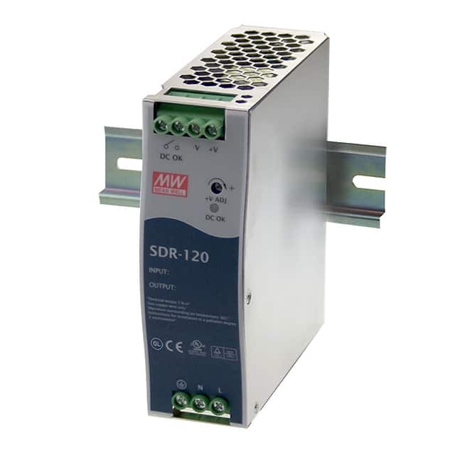 SDR-120-24 AC/DC DIN RAIL SUPPLY 24V 120W
