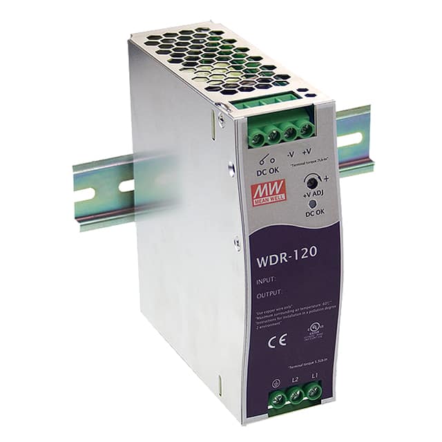 WDR-120-48 AC/DC DIN RAIL SUPPLY 48V 120W