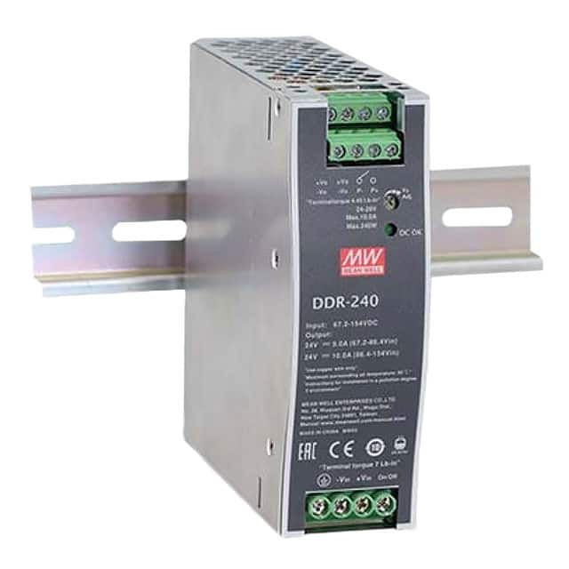 DDR-240C-48 DC/DC DIN RAIL SUPPLY 48V 240W