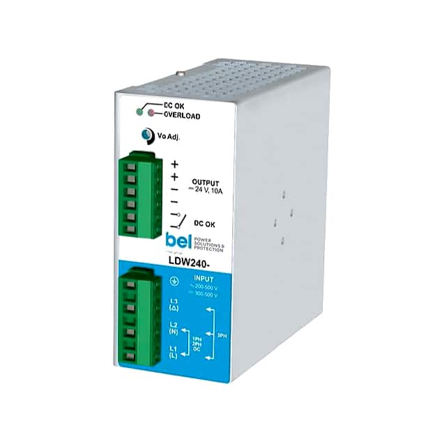 LDW240-24 AC/DC DIN RAIL SUPPLY 24V 240W