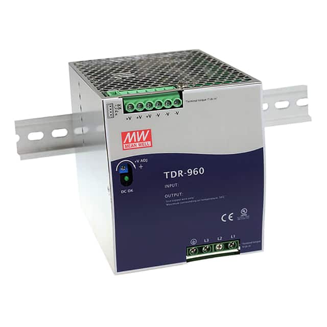 TDR-960-24 AC/DC DIN RAIL SUPPLY 24V 960W