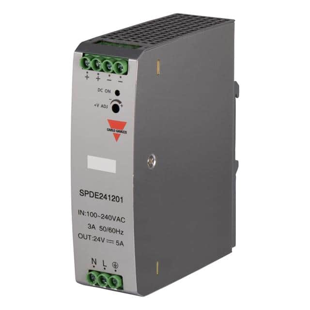 SPDE241201 SWITCHING POWER SUPPLY, 24VDC 12