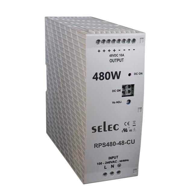 RPS480-48-CU AC/DC DIN RAIL SUPPLY 48V 480W
