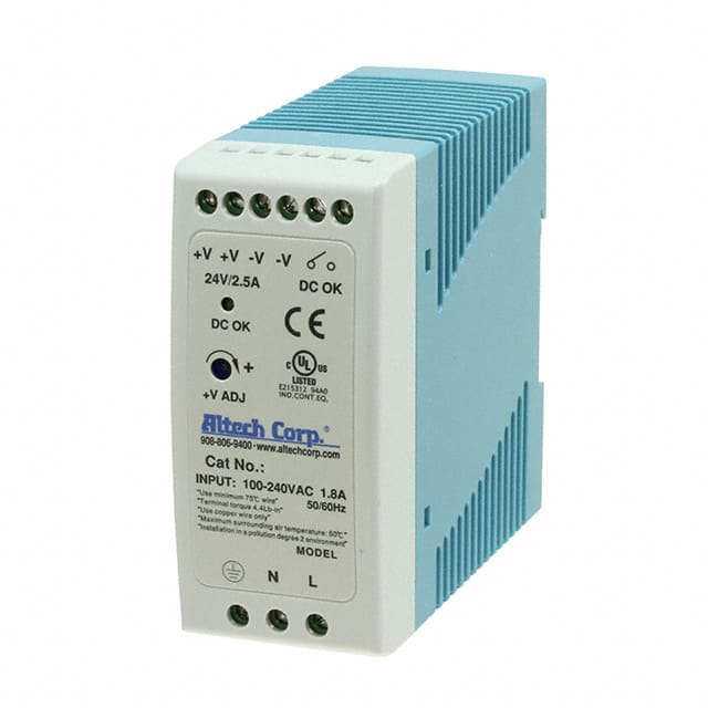 PS-S4024 AC/DC DIN RAIL SUPPLY 24V 41W