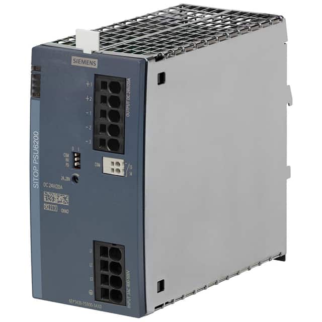 6EP34367SB003AX0 AC/DC DIN RAIL SUPPLY 24V 480W