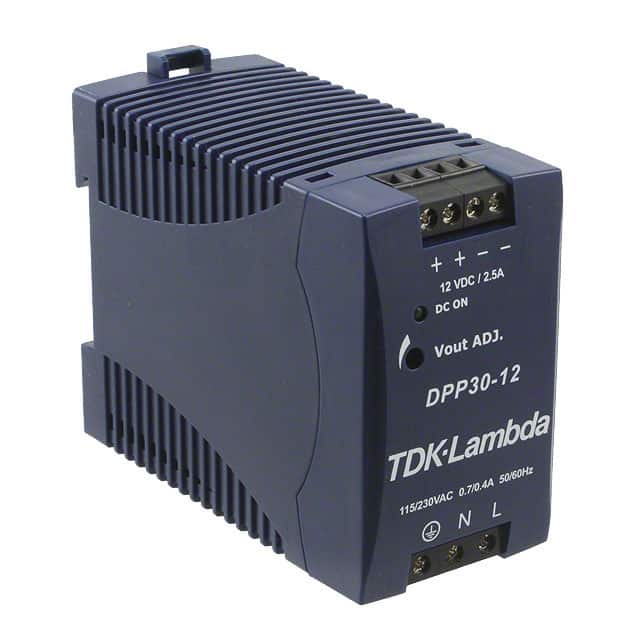 DPP30-12 AC/DC DIN RAIL SUPPLY 12V 30W