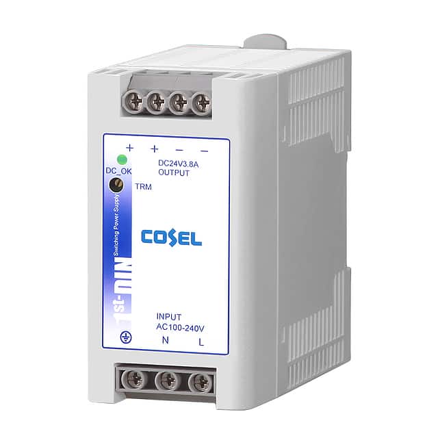 KHEA90F-12 AC/DC DIN RAIL SUPPLY 12V 90W