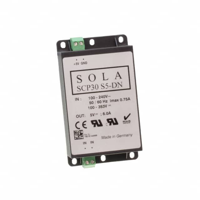 SCP30S5-DN AC/DC DIN RAIL SUPPLY 5V 30W