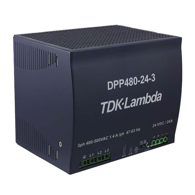 DPP480-24-3 AC/DC DIN RAIL SUPPLY 24V 480W