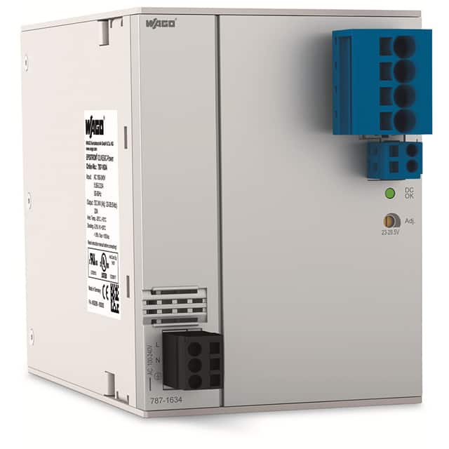 787-1634 AC/DC DIN RAIL SUPPLY 24V 480W