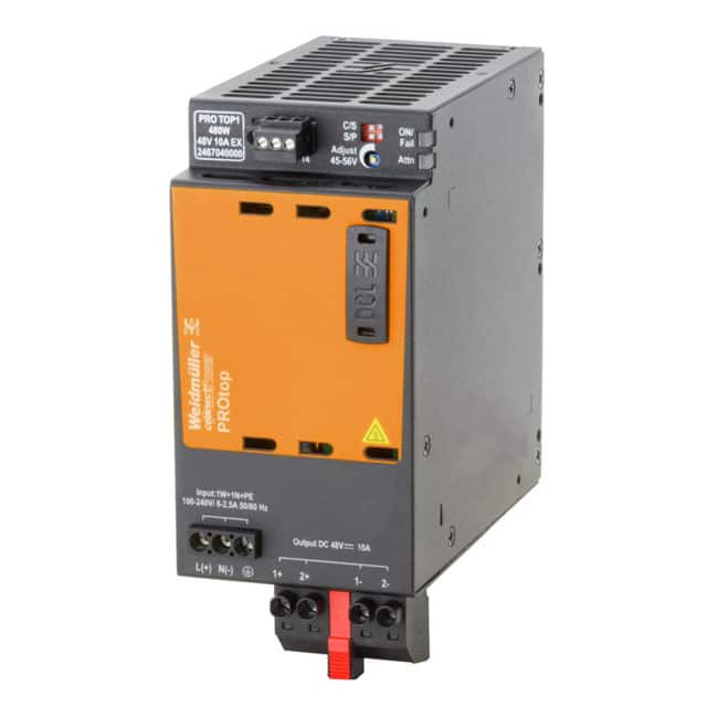 2467040000 AC/DC DIN RAIL SUPPLY 48V 480W