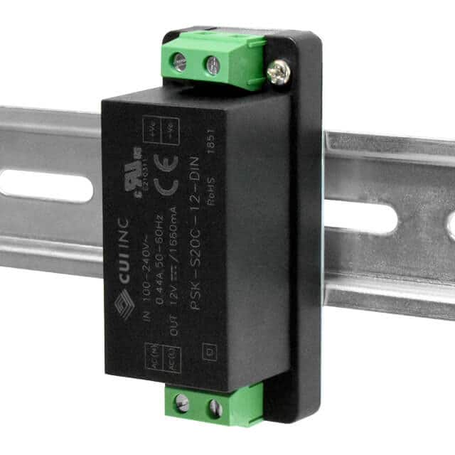 PSK-S20C-5-DIN AC/DC DIN RAIL SUPPLY 5V 18W
