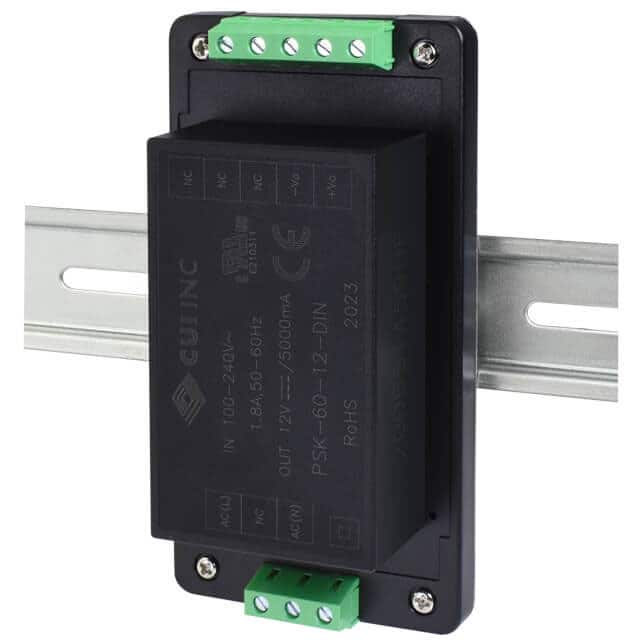 PSK-60-24-DIN AC/DC DIN RAIL SUPPLY 24V 60W