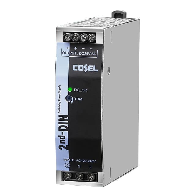 KLEA120F-24 AC/DC DIN RAIL SUPPLY 24V 120W