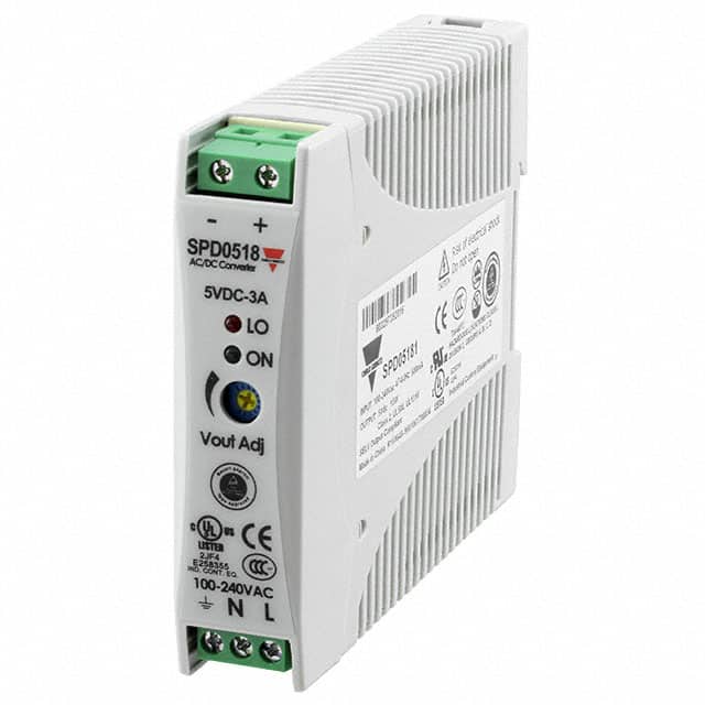 SPD05181 AC/DC DIN RAIL SUPPLY 5V 15W