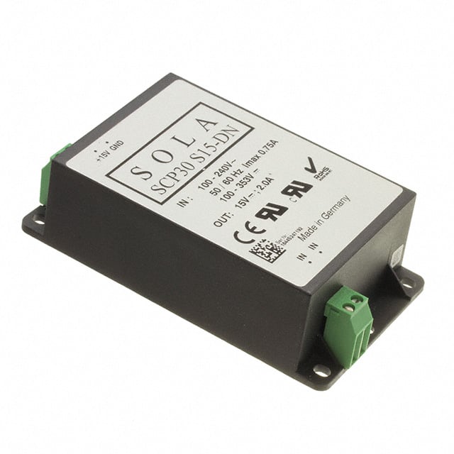 SCP30S15-DN AC/DC DIN RAIL SUPPLY 15V 30W