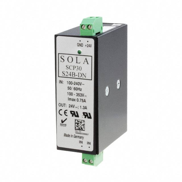 SCP30S24B-DN AC/DC DIN RAIL SUPPLY 24V 31W