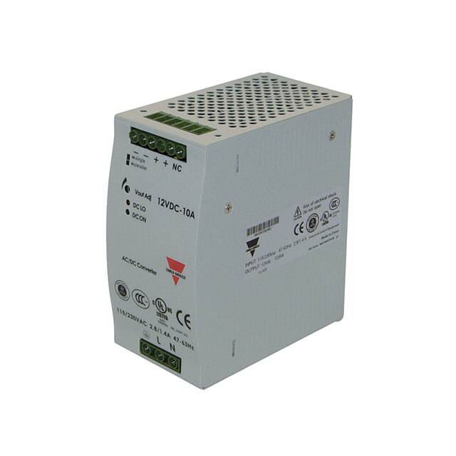 SPD121201BN AC/DC DIN RAIL SUPPLY 12V 120W