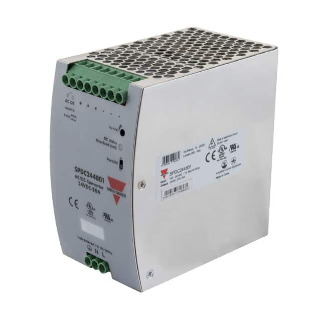SPDC244801 AC/DC DIN RAIL SUPPLY 24V 480W