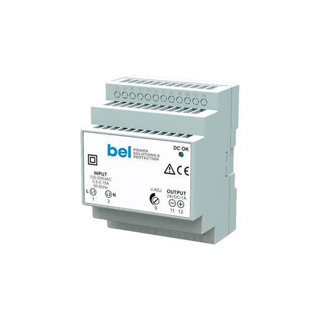 LDW25-24S AC/DC DIN RAIL SUPPLY 24V 25W