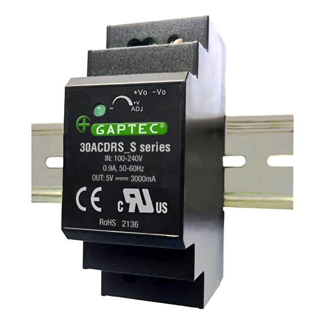 30ACDRS_12S AC/DC DIN RAIL SUPPLY 12V 24W