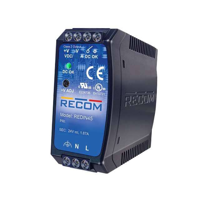 REDIN45-24 AC/DC DIN RAIL SUPPLY 24V 45W