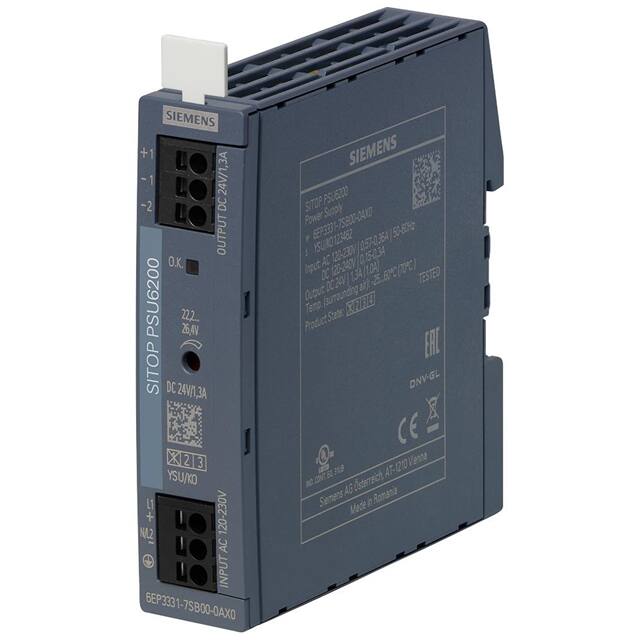 6EP33317SB000AX0 AC/DC DIN RAIL SUPPLY 24V 31W