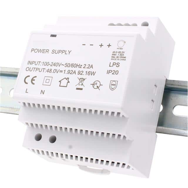 PW-301 AC/DC DIN RAIL SUPPLY 48V 96W
