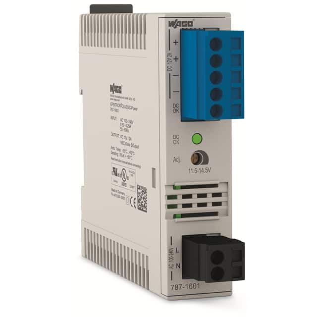 787-1601 AC/DC DIN RAIL SUPPLY 12V 24W