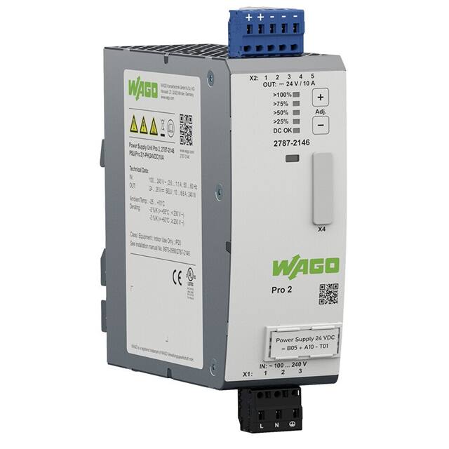 2787-2146 AC/DC DIN RAIL SUPPLY 24V 240W