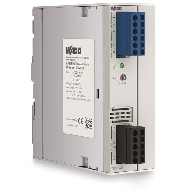 787-1628 AC/DC DIN RAIL SUPPLY 24V 120W