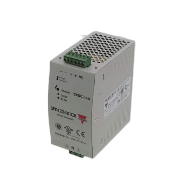 SPD122401CB AC/DC DIN RAIL SUPPLY 12V 192W
