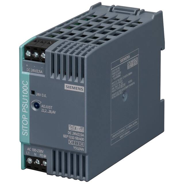 6EP13325BA00 AC/DC DIN RAIL SUPPLY 24V 60W