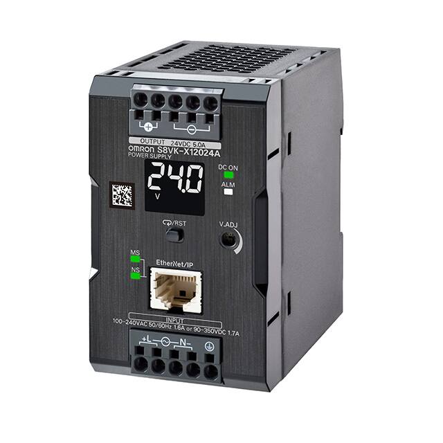 S8VK-X12024A-EIP AC/DC DIN RAIL SUPPLY 24V 120W