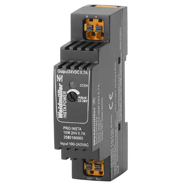 2580180000 AC/DC DIN RAIL SUPPLY 24V 17W