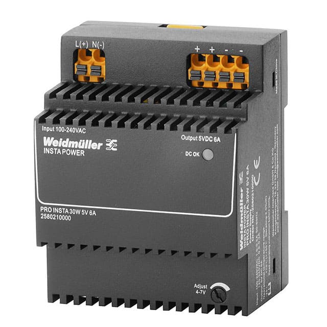 2580210000 AC/DC DIN RAIL SUPPLY 5V 30W