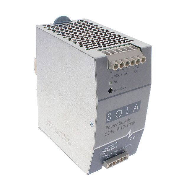 SDN9-12-100P AC/DC DIN RAIL SUPPLY 12V 108W