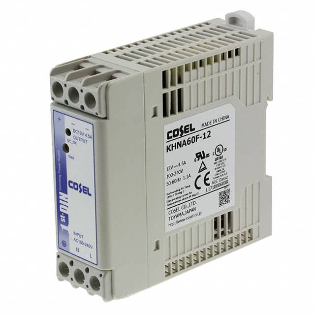 KHNA60F-12 AC/DC DIN RAIL SUPPLY 12V 60W