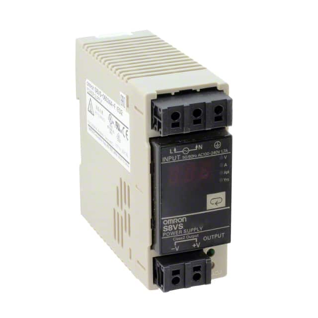S8VS-06024A-F AC/DC DIN RAIL SUPPLY 24V 60W